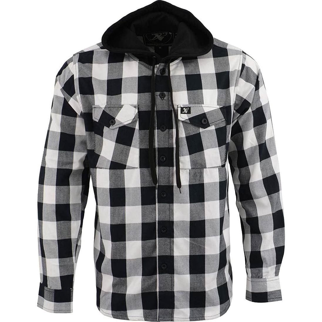 Camisa de Franela a Cuadros Hombre Milwaukee 100% Algodón