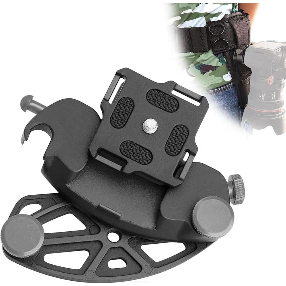 Clip de liberación rápida para correa de cámara Kasin - Negro