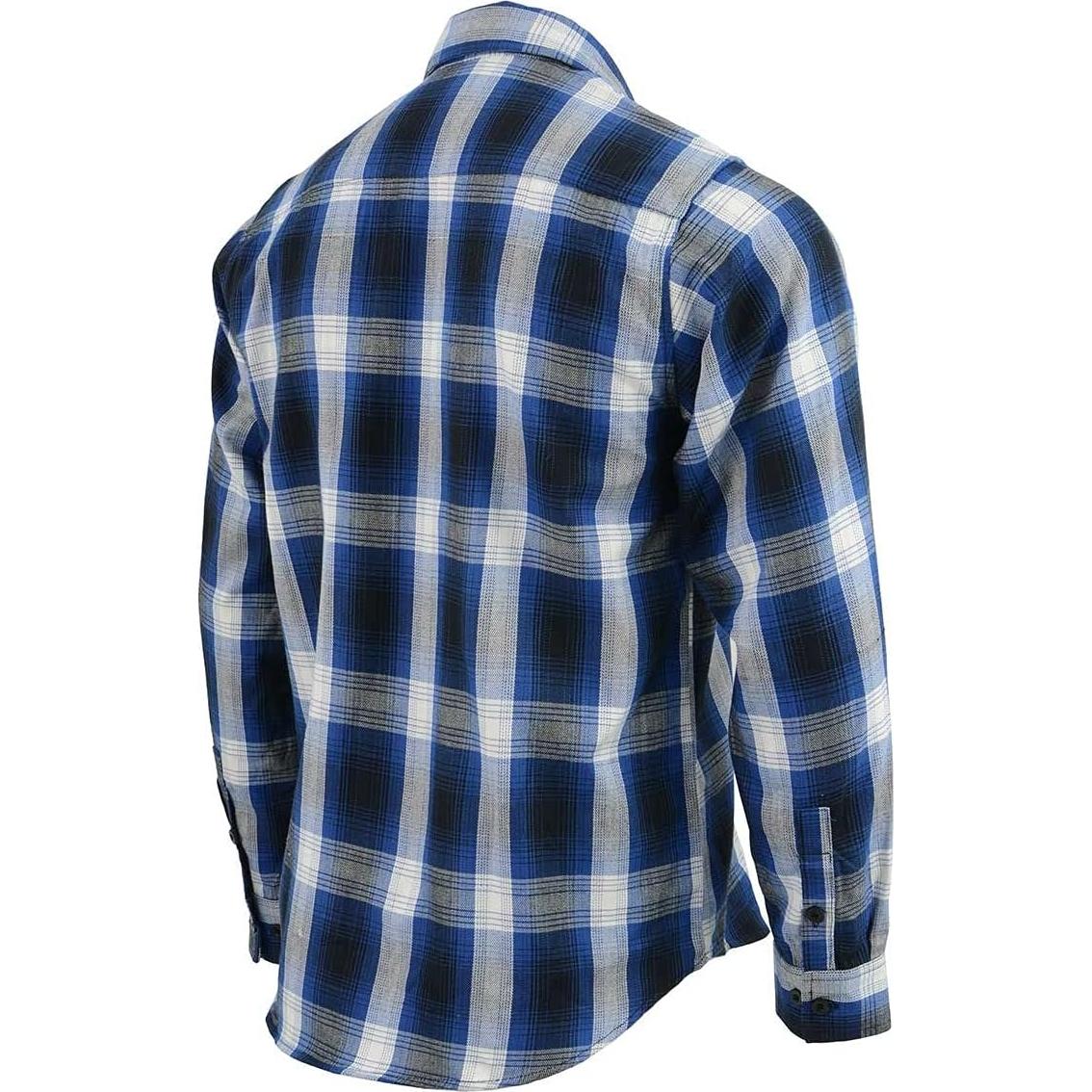 Camisa de Cuadros de Algodón Milwaukee Leather 3X Grande