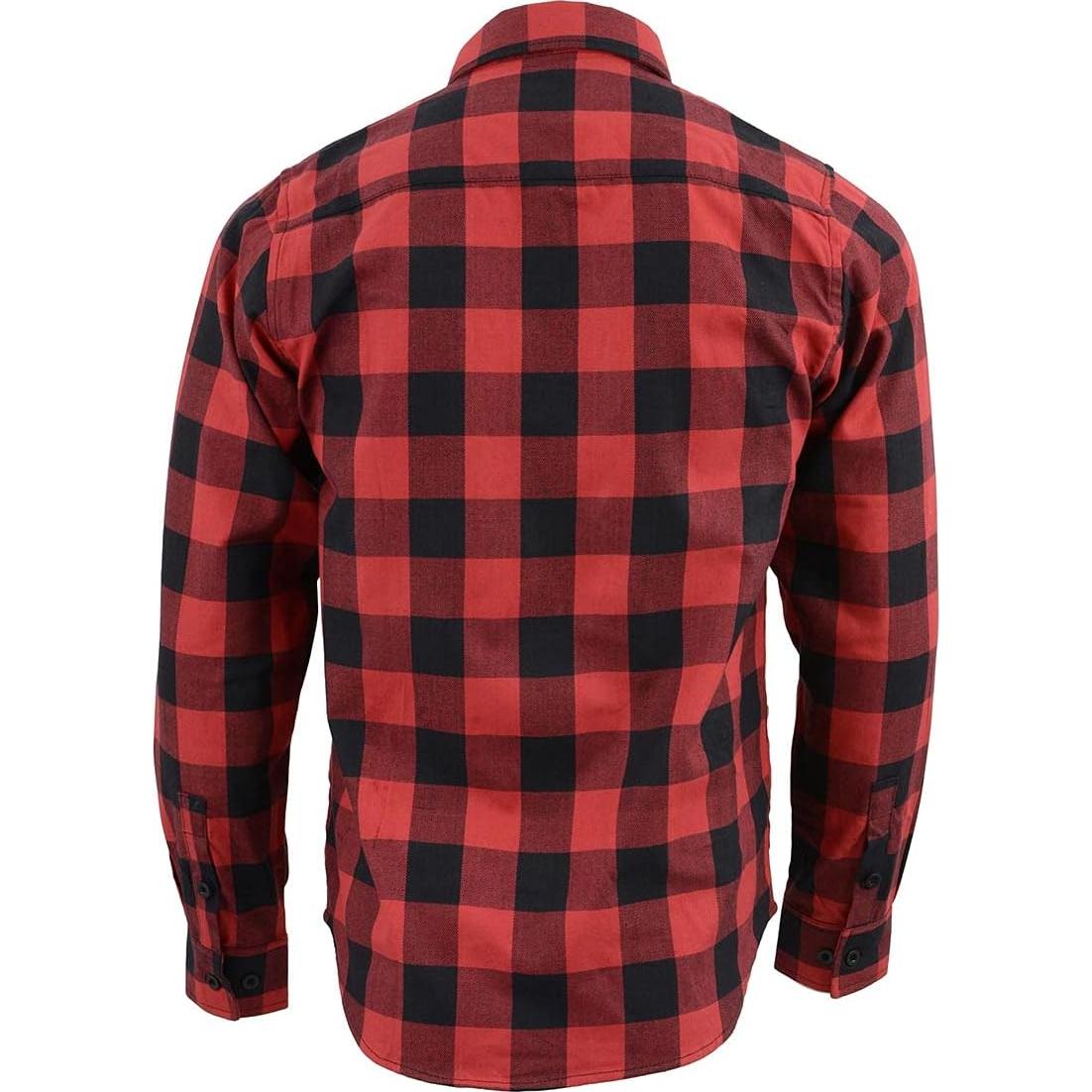 Camisa de Cuadros de Algodón Milwaukee Leather 3X Grande