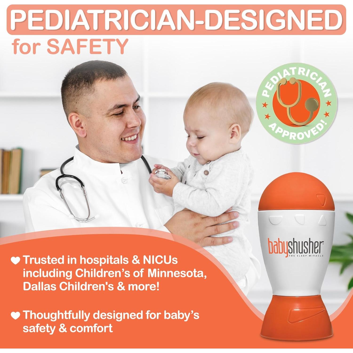 Máquina de Sonido Portátil Baby Shusher - Calma Bebés