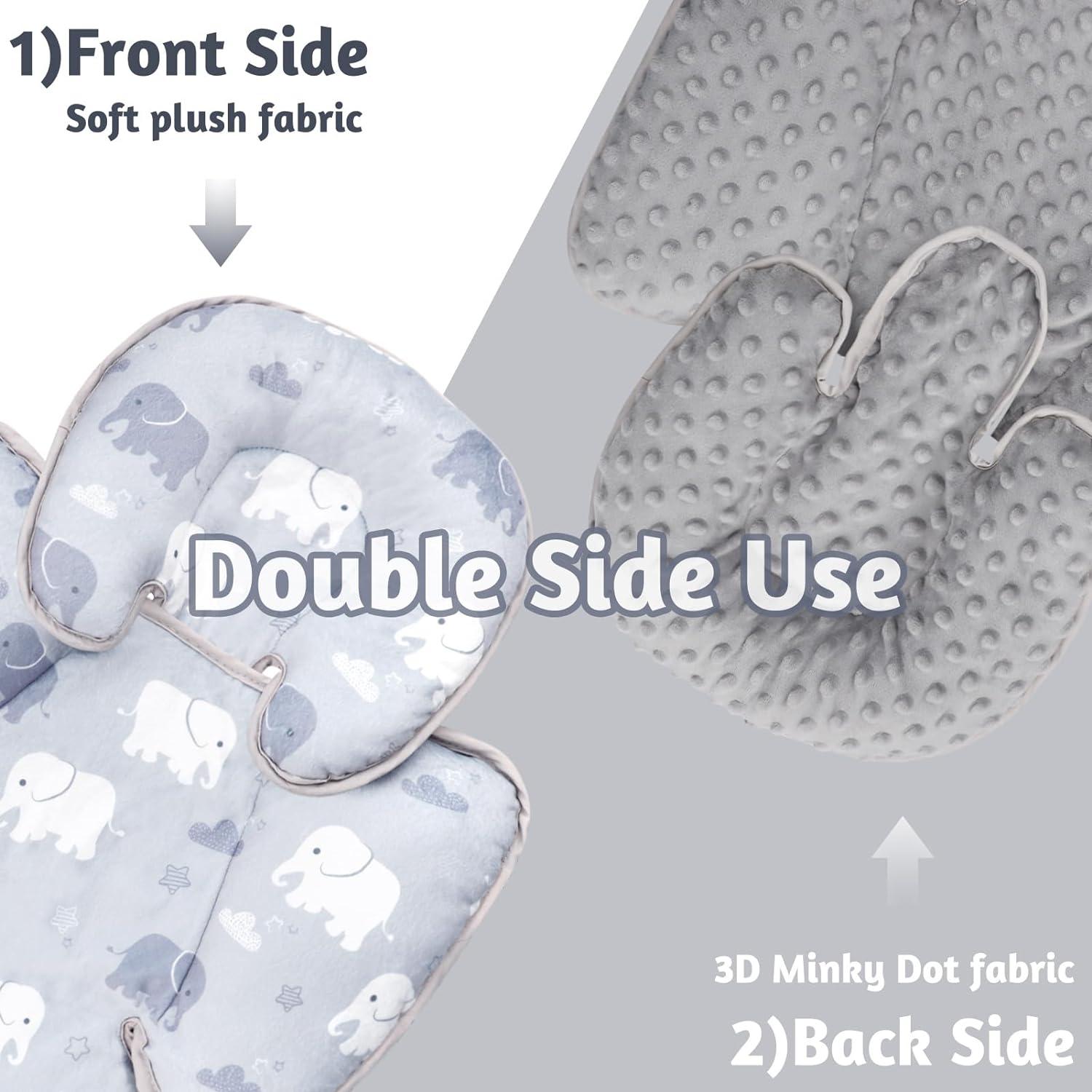 Soporte de Cabeza para Asiento de Auto TANOFAR Elefante Gris