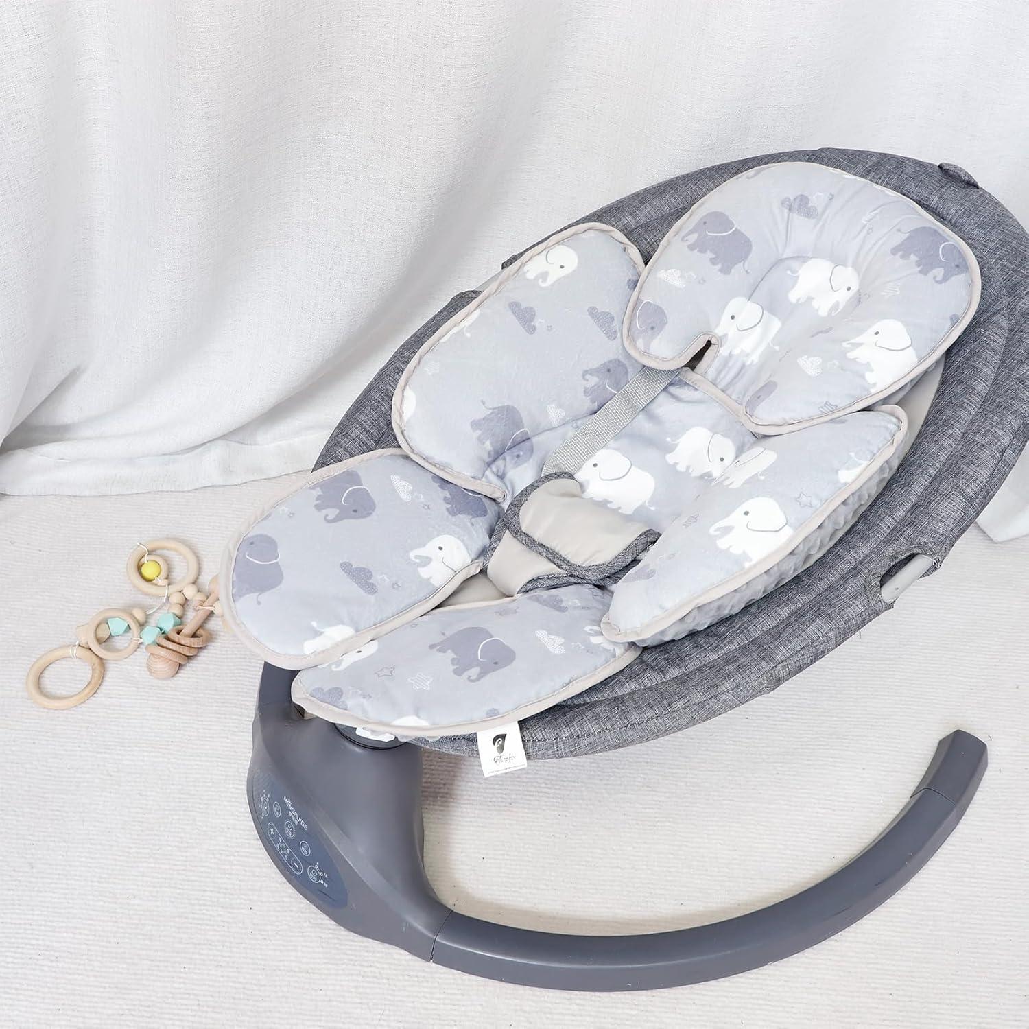 Soporte de Cabeza para Asiento de Auto TANOFAR Elefante Gris