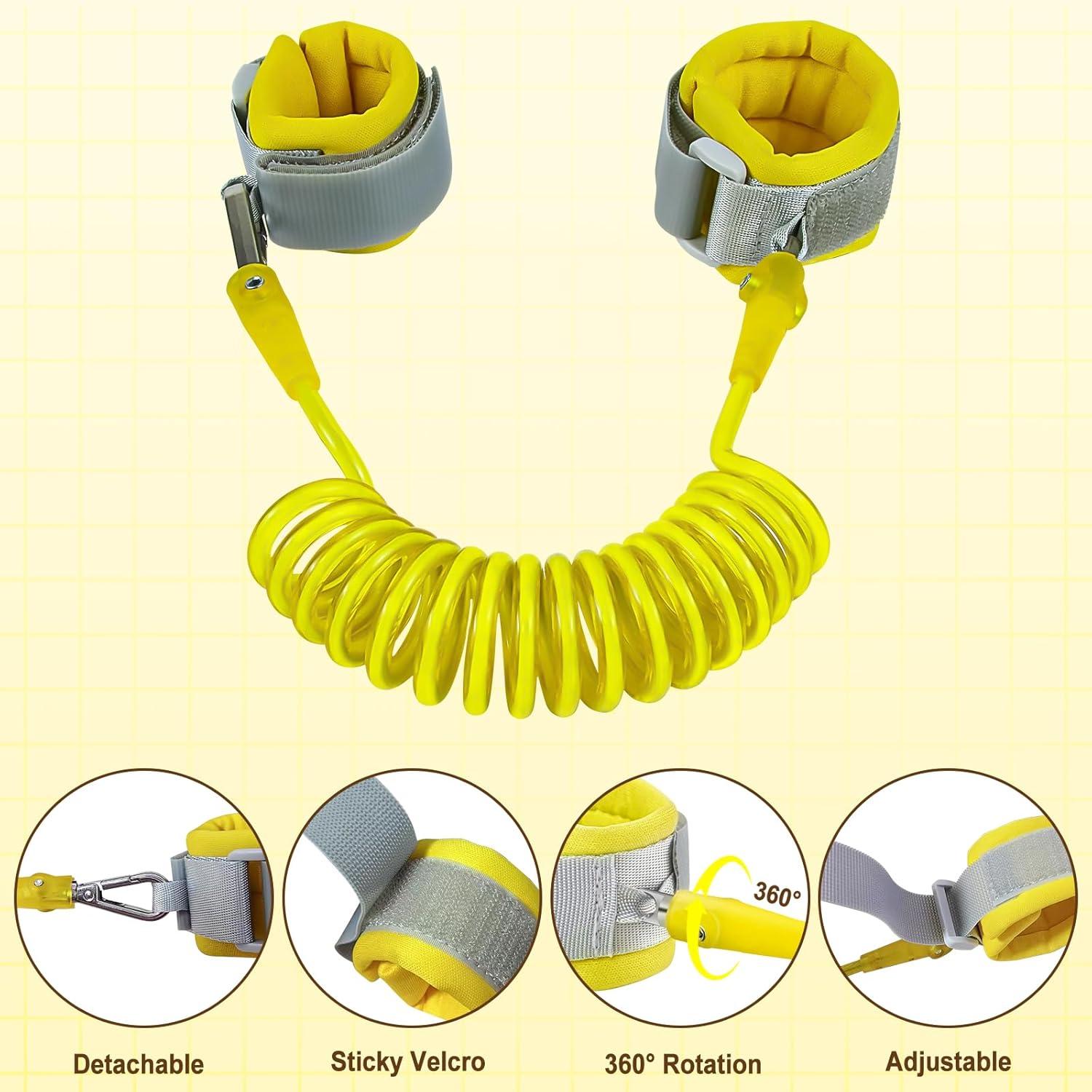 Mochila Protectora de Cabeza Bebé Abeja Amarilla 3 en 1