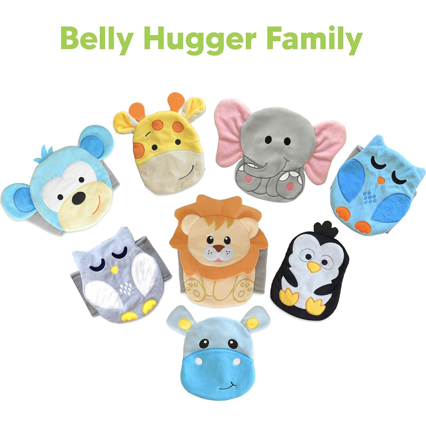 Abrazo de Barriga Bebon Elefante - Almohadilla Térmica para Bebés