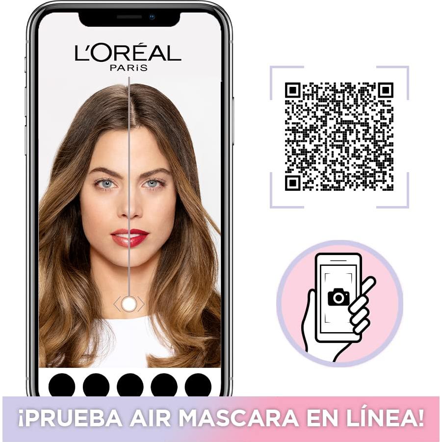 Máscara Mega Volumen Air Volume L'Oréal Paris 8.8 ml Negra