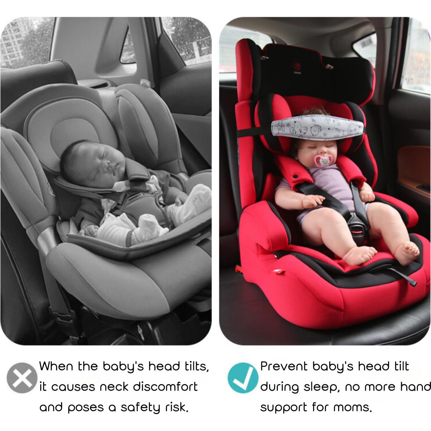 Cojines de Cabeza PandaEar para Bebé - 2 Piezas, Ajustables