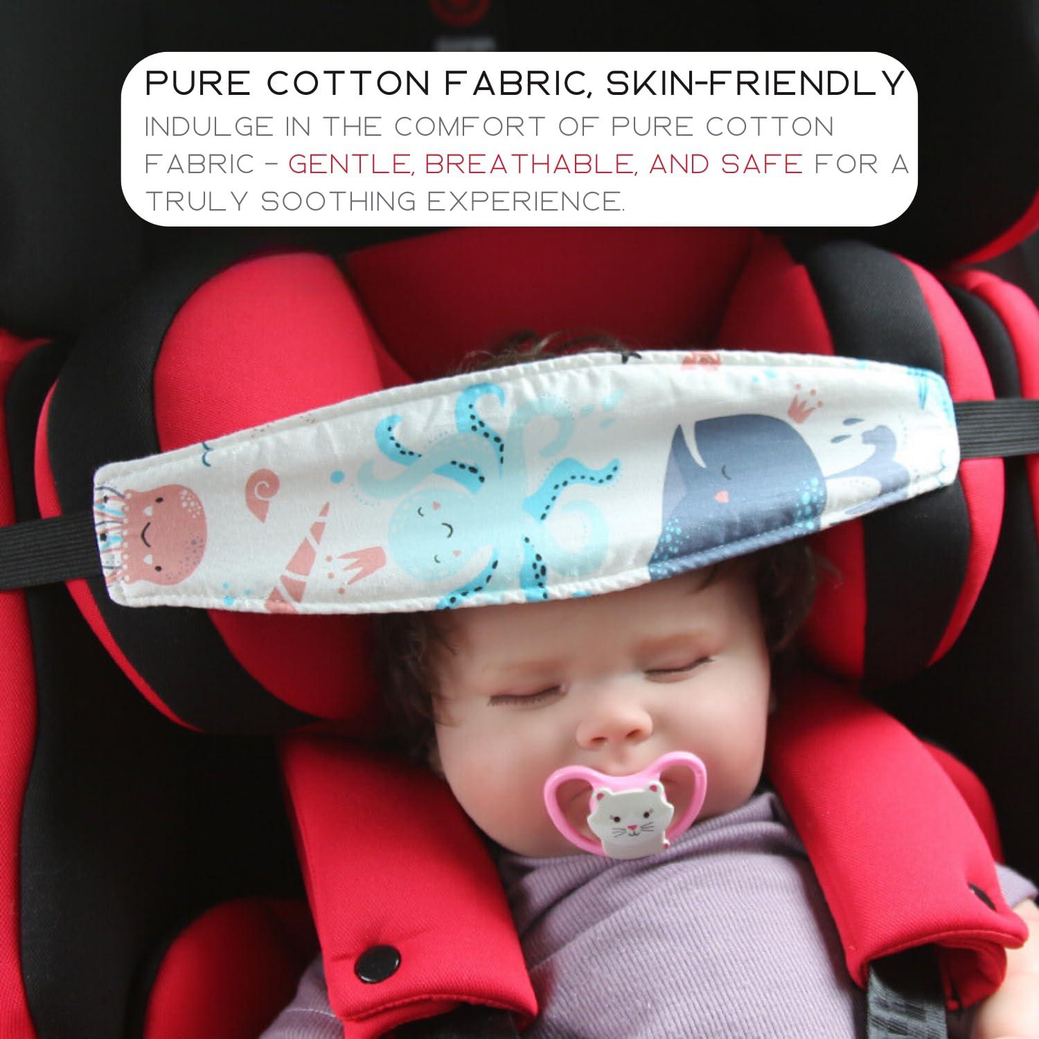 Cojines de Cabeza PandaEar para Bebé - 2 Piezas, Ajustables