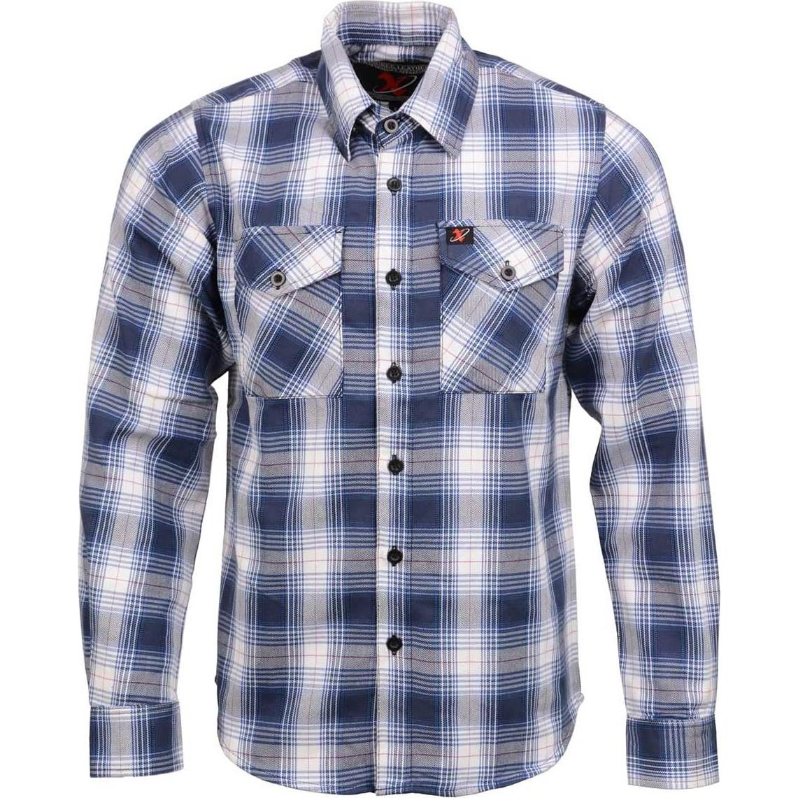 Camisa de Franela a Cuadros Hombre Milwaukee 100% Algodón