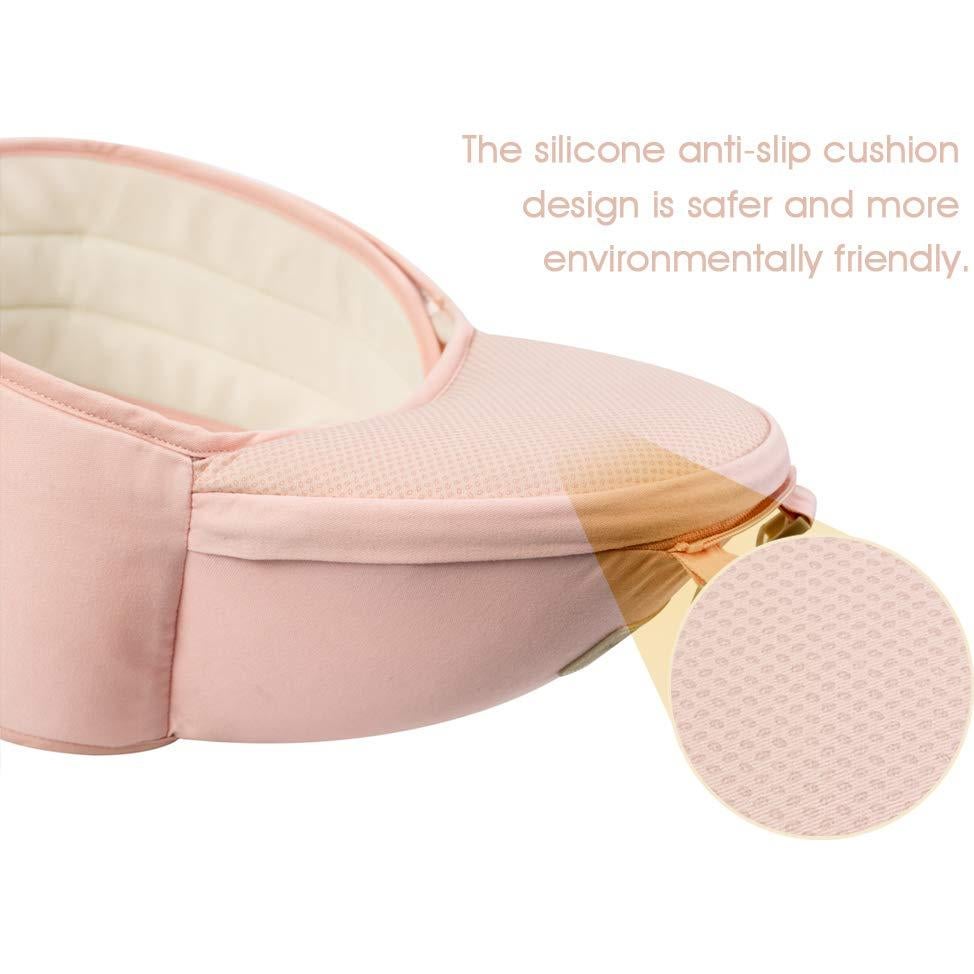 Portabebés Ergonómico 3 en 1 Rosa AG0006 Ajustable 0-15 kg