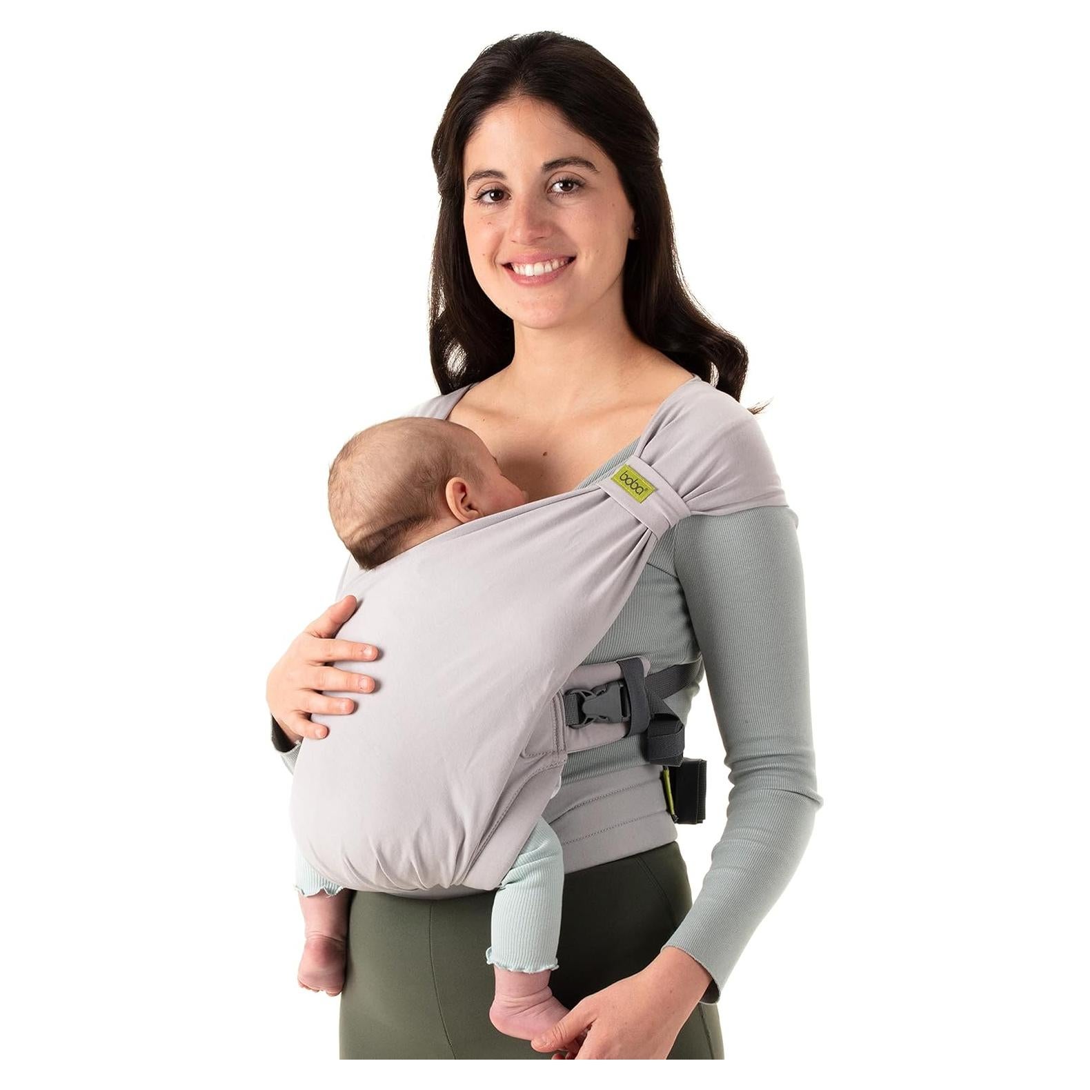 Portabebés Boba Bliss Gris - Desde 3.2 hasta 15.9 kg