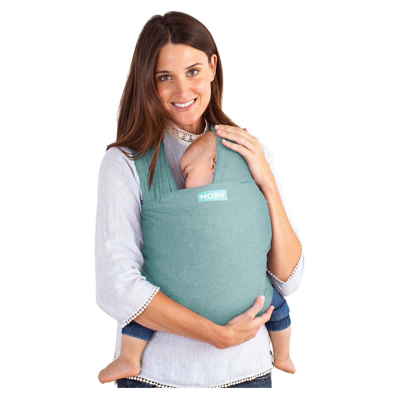 Portabebés tipo Sling Moby Element Hidrógeno 3.6-15kg