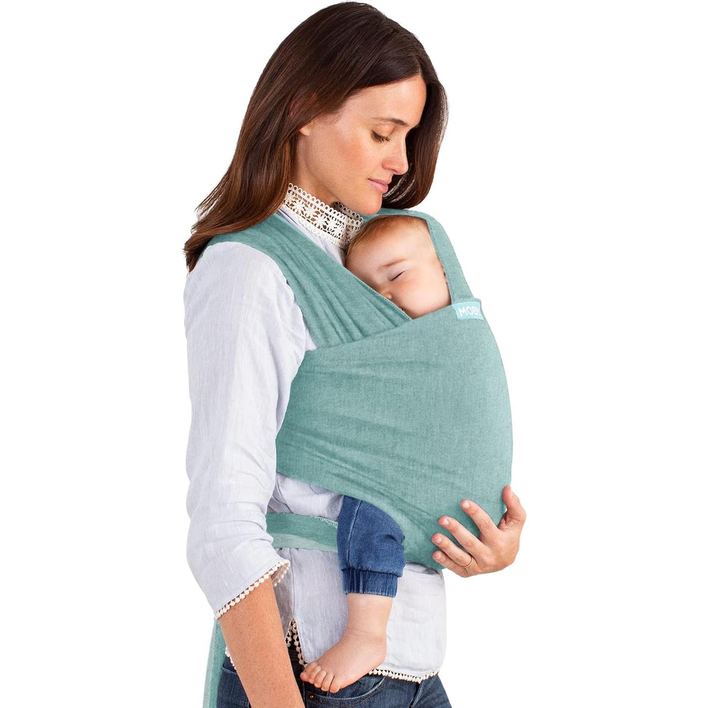 Portabebés tipo Sling Moby Element Hidrógeno 3.6-15kg