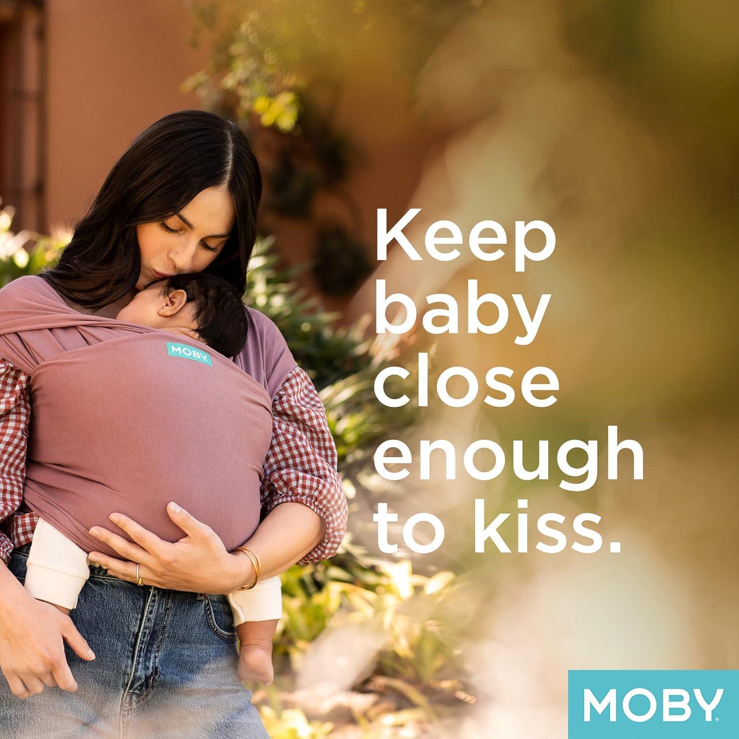 Portabebés tipo Sling Moby Element Hidrógeno 3.6-15kg