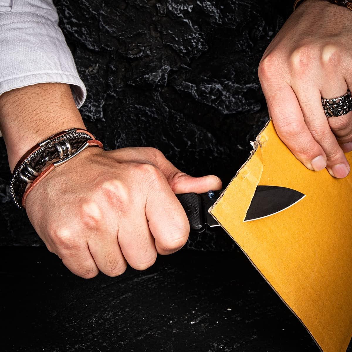 Cuchillo de bolsillo WeKnife Banter 7.37 cm S35VN Negro