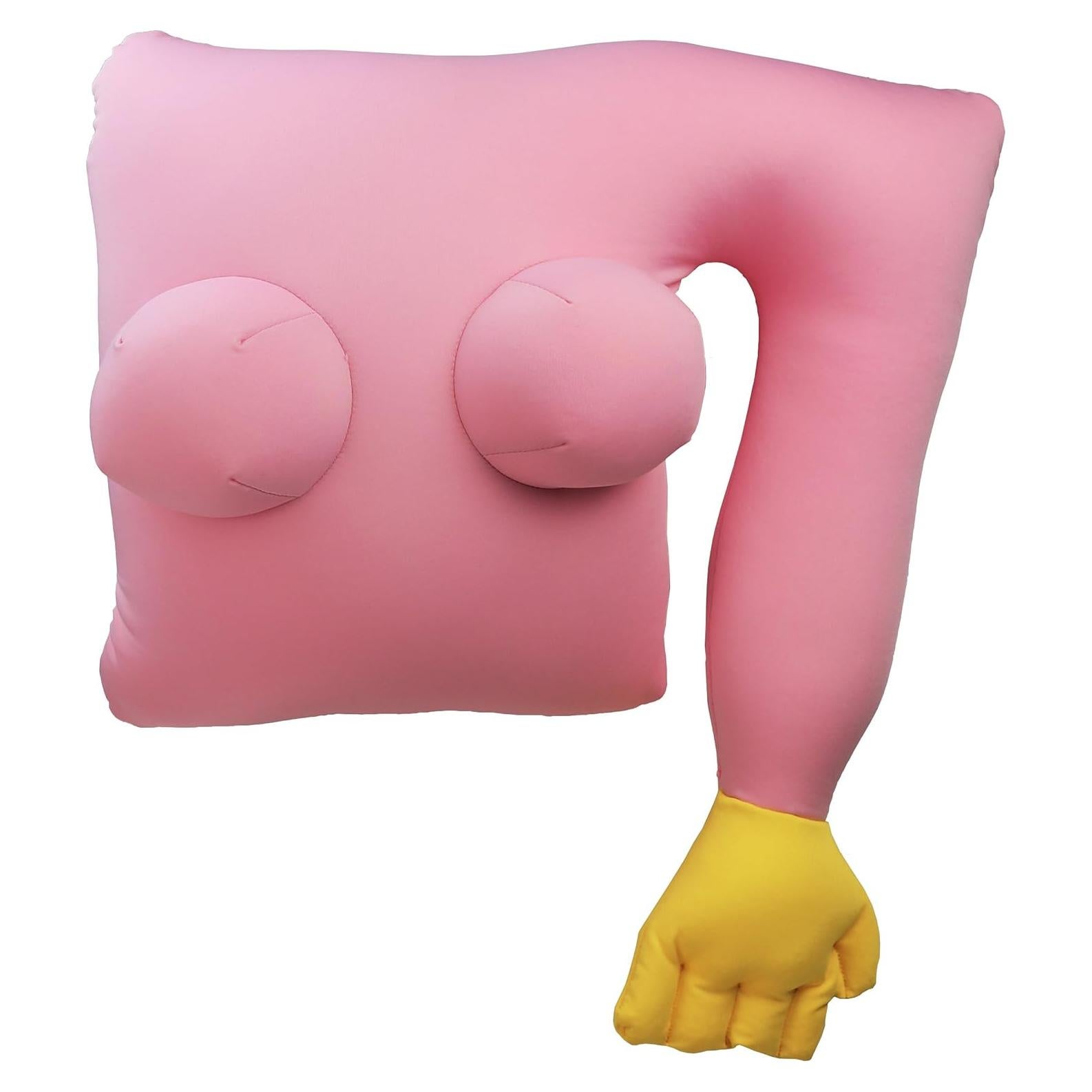 Almohada de Cuerpo Deluxe Comfort Rosa - Regalo Divertido