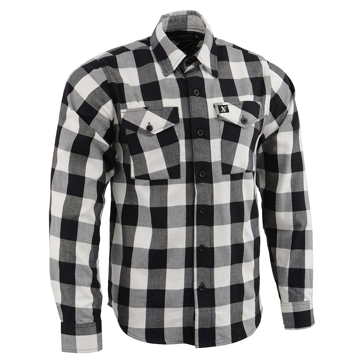 Camisa de Franela a Cuadros Hombre Milwaukee Leather 4X Grande