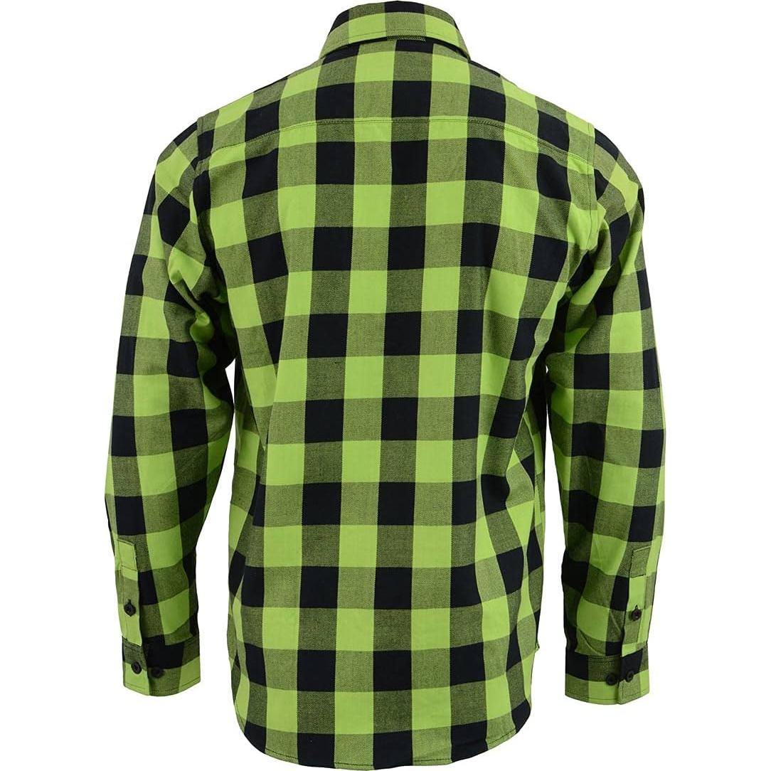 Camisa de Franela a Cuadros Milwaukee Leather XL Algodón