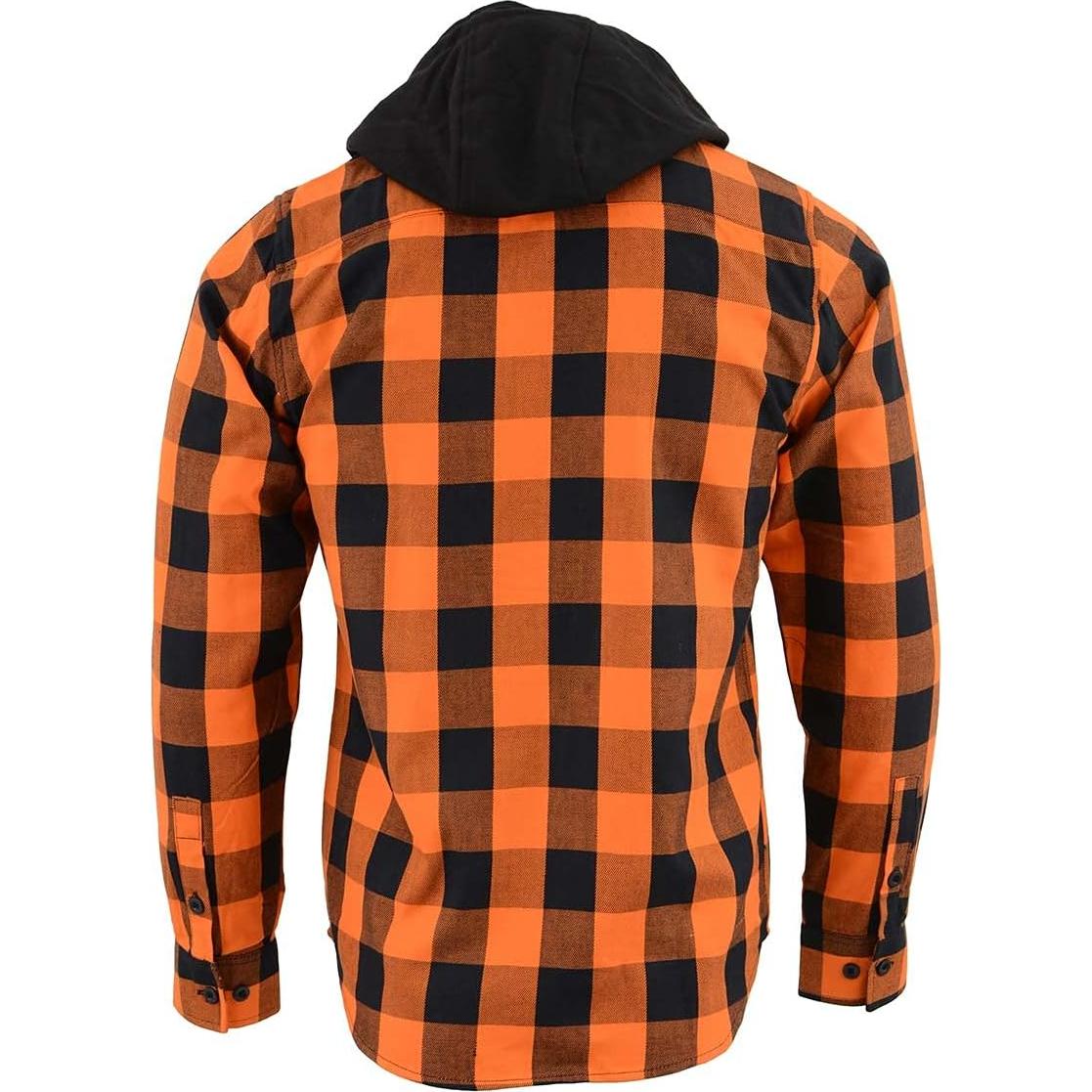 Camisa de Cuadros de Algodón Milwaukee Leather Manga Larga