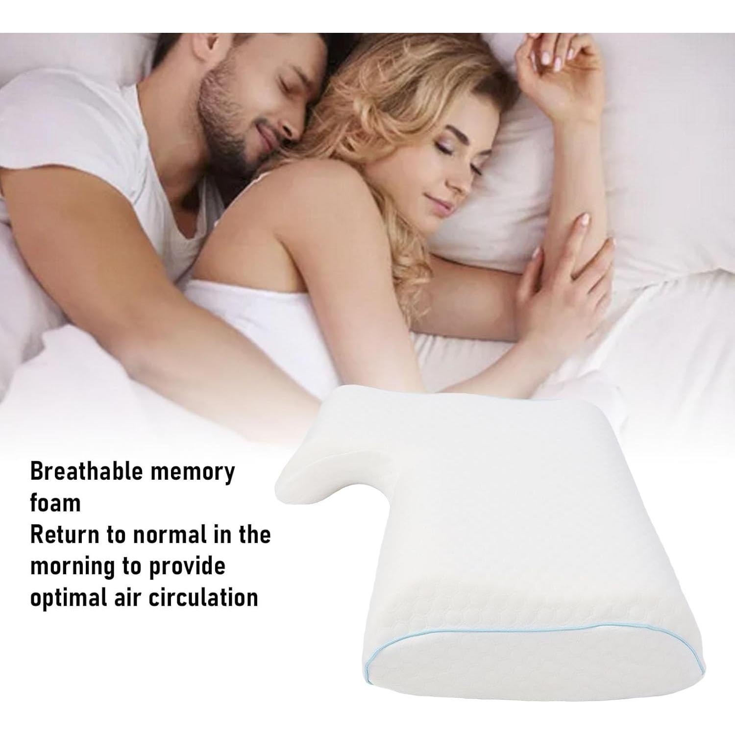 Almohada de Abrazo Ejoyous para Parejas Espuma Viscoelástica