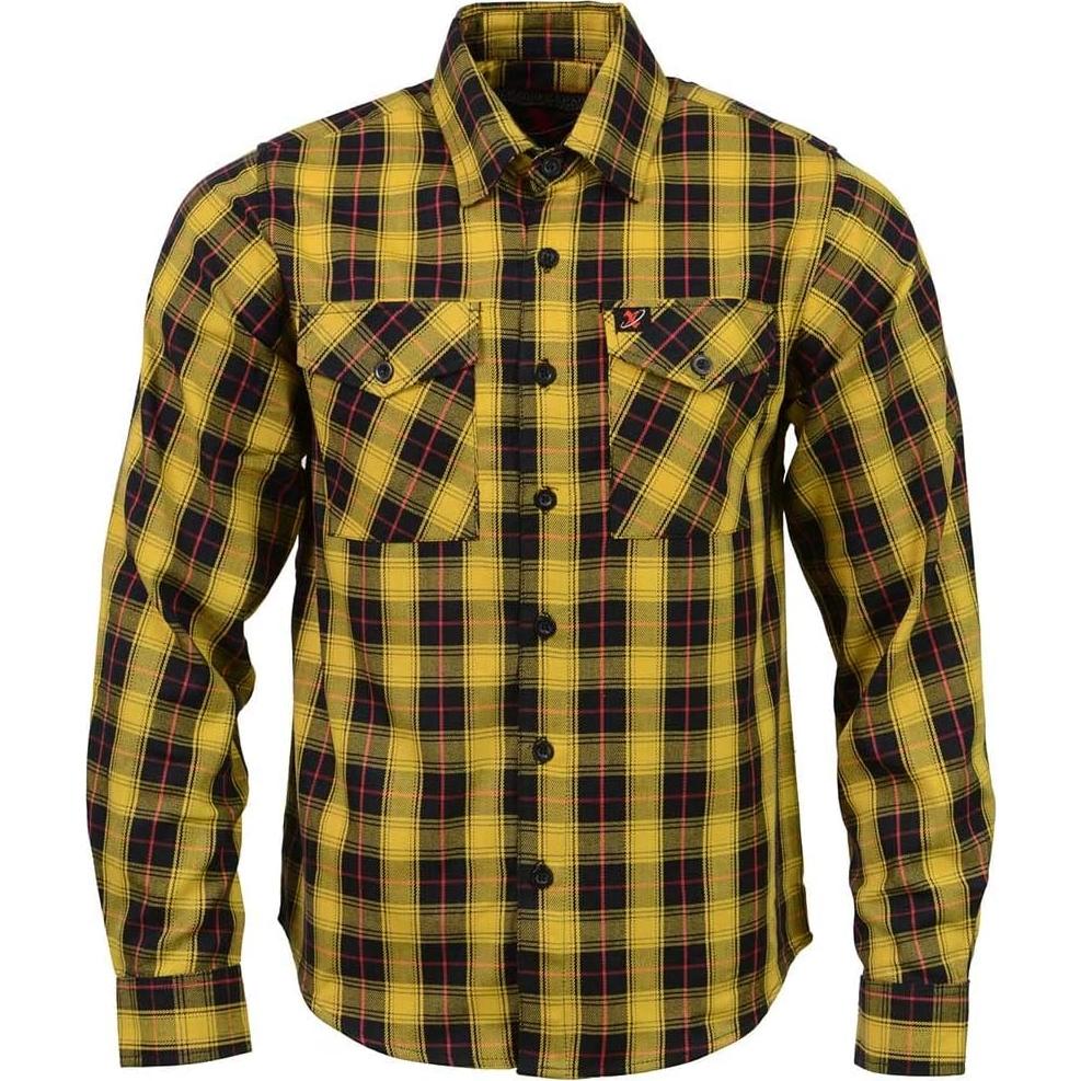 Camisa de Cuadros de Algodón Milwaukee Leather 4X Grande