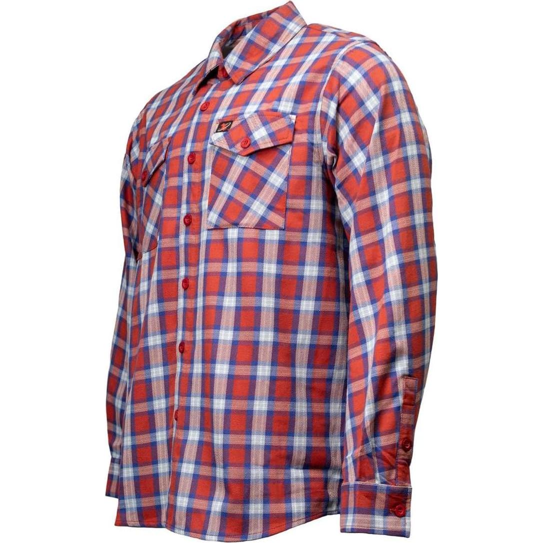 Camisa de Franela a Cuadros Hombre Milwaukee Leather Grande