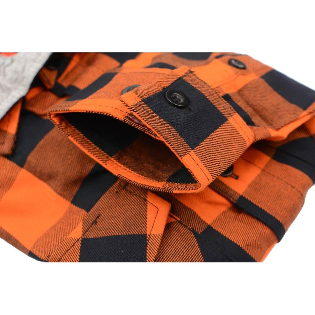 Camisa de Franela a Cuadros para Hombre Milwaukee 100% Algodón