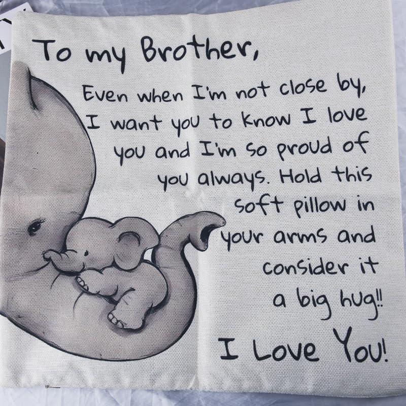 Funda de Almohada para Hermano Mayor Borhmty 45x45cm