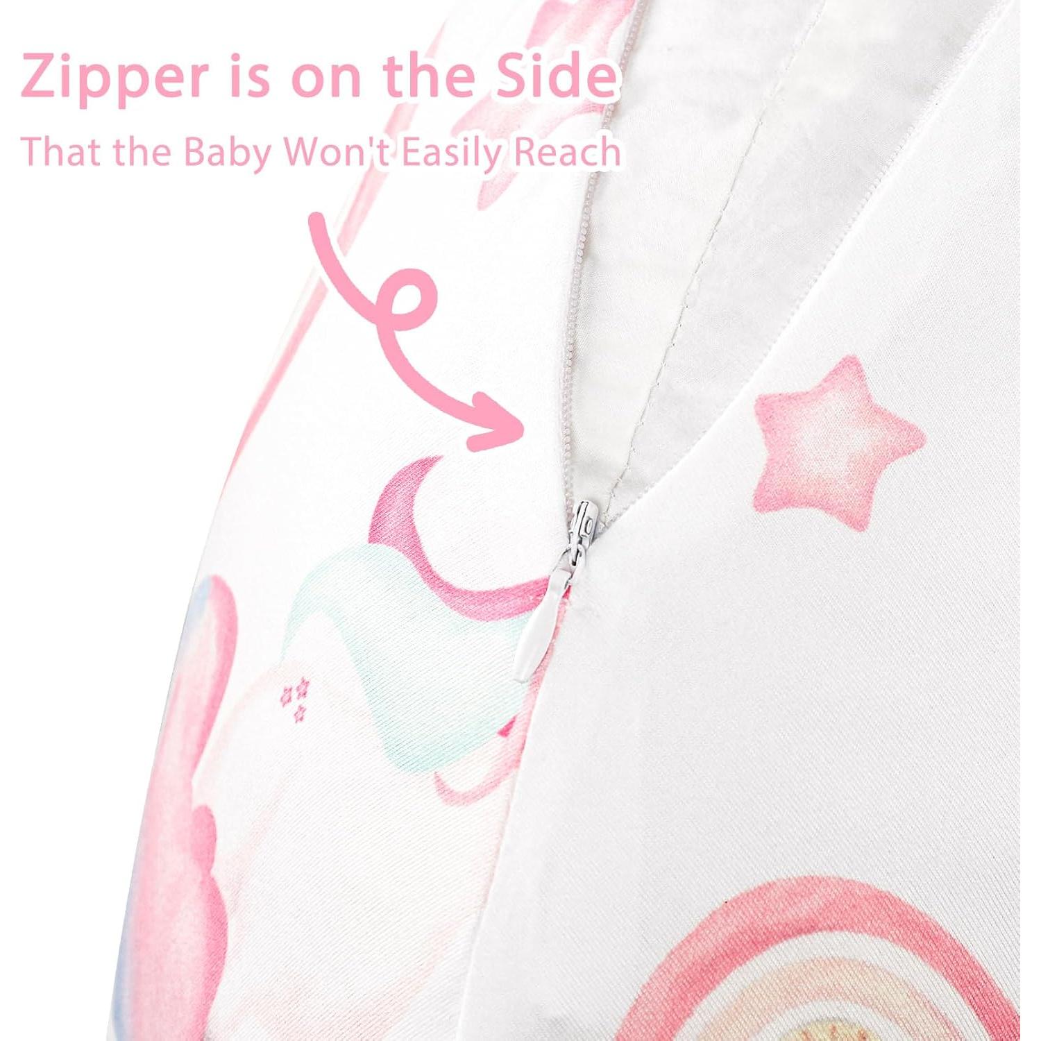 Funda de Almohada de Lactancia Pea Pod Unicornio Suave 1 Unidad