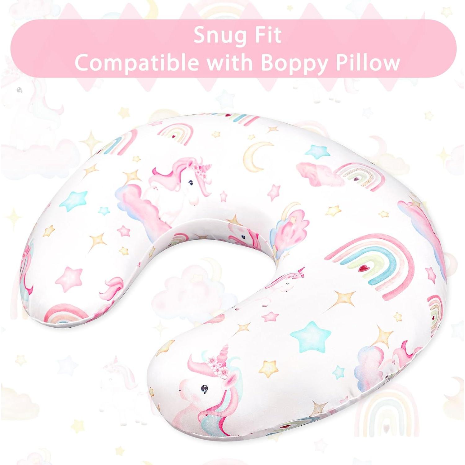 Funda de Almohada de Lactancia Pea Pod Unicornio Suave 1 Unidad