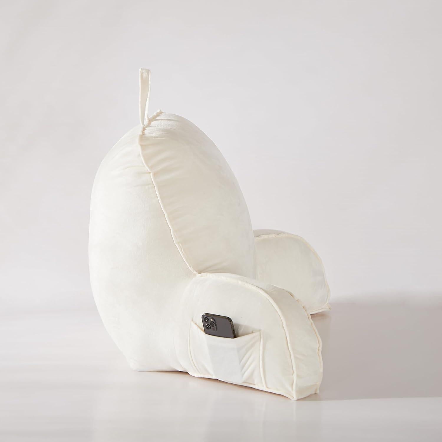 Almohada de Lectura StarAneer Beige L - Soporte Espalda Cama