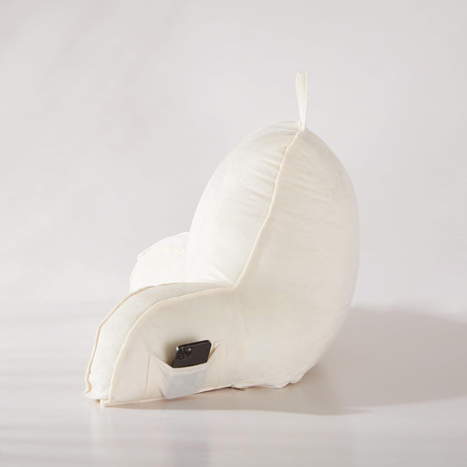 Almohada de Lectura StarAneer Beige L - Soporte Espalda Cama