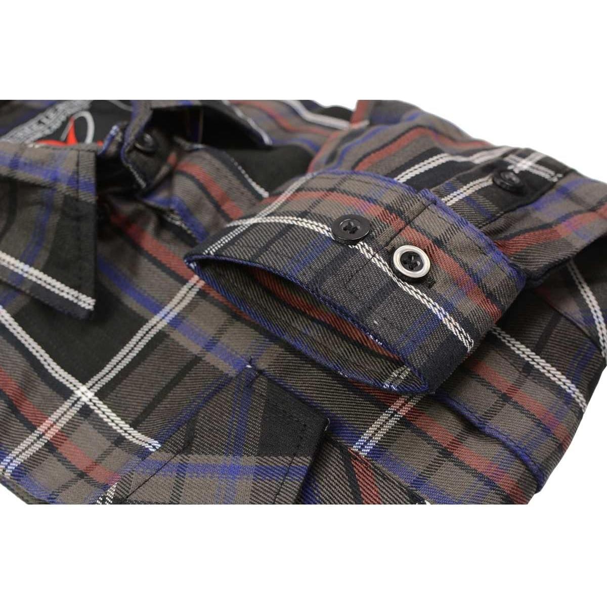 Camisa de Franela a Cuadros Hombre Milwaukee Leather XL