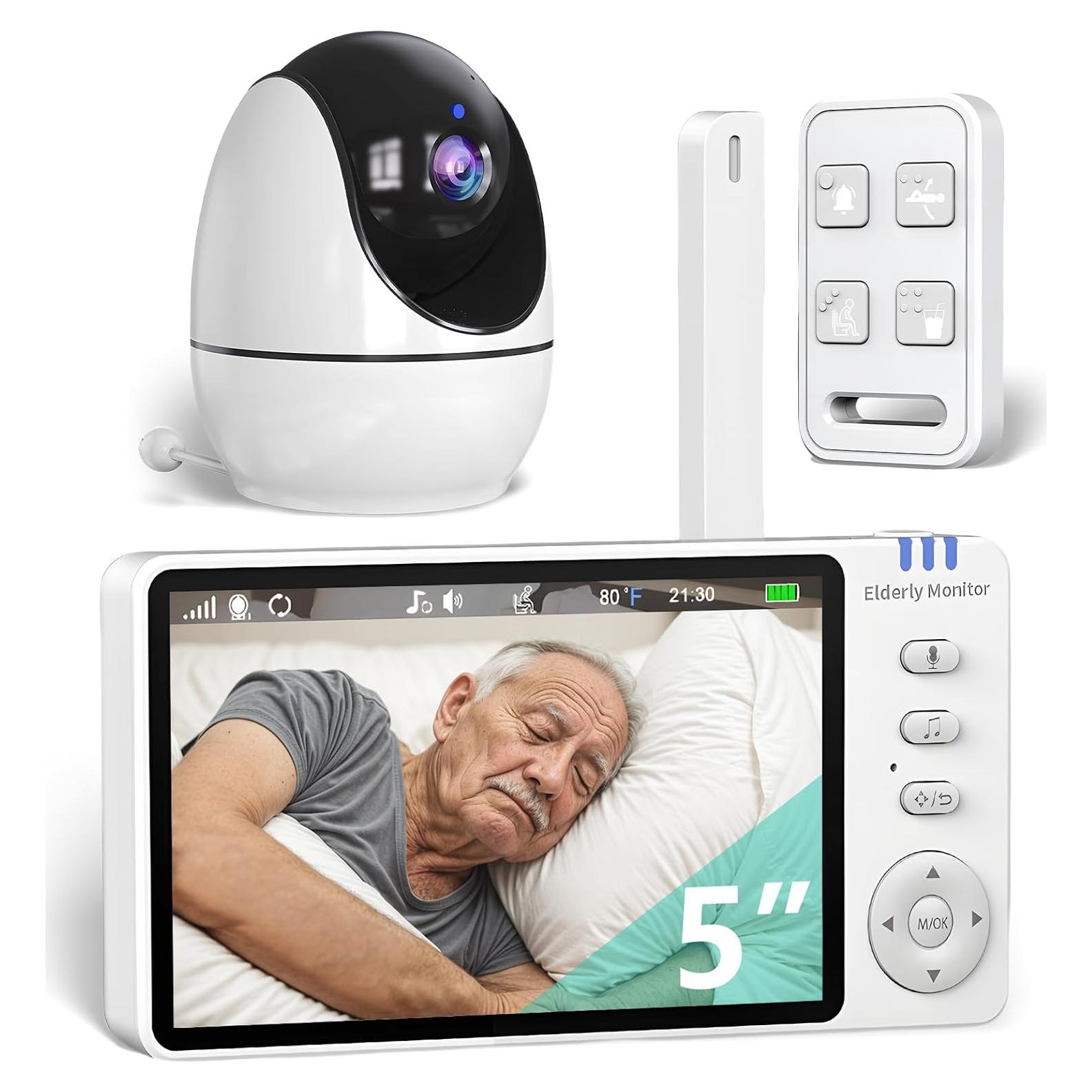 Monitor para Ancianos Anhong ABM200 con Cámara y Audio 5"