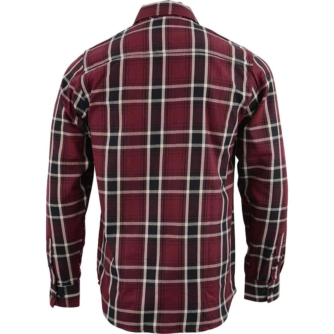 Camisa de Franela a Cuadros Hombre Milwaukee Leather XL