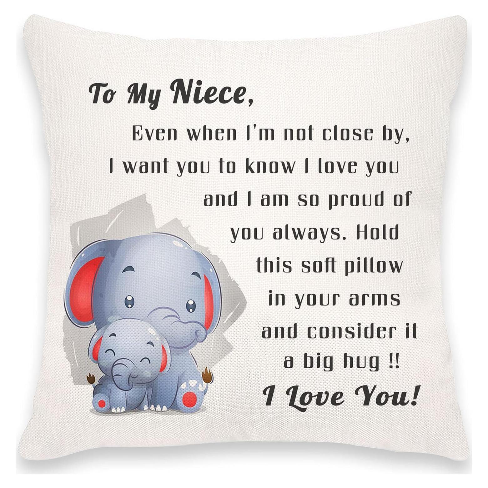 Funda de Cojín Decorativa Hardeson 45x45 cm para Sobrina