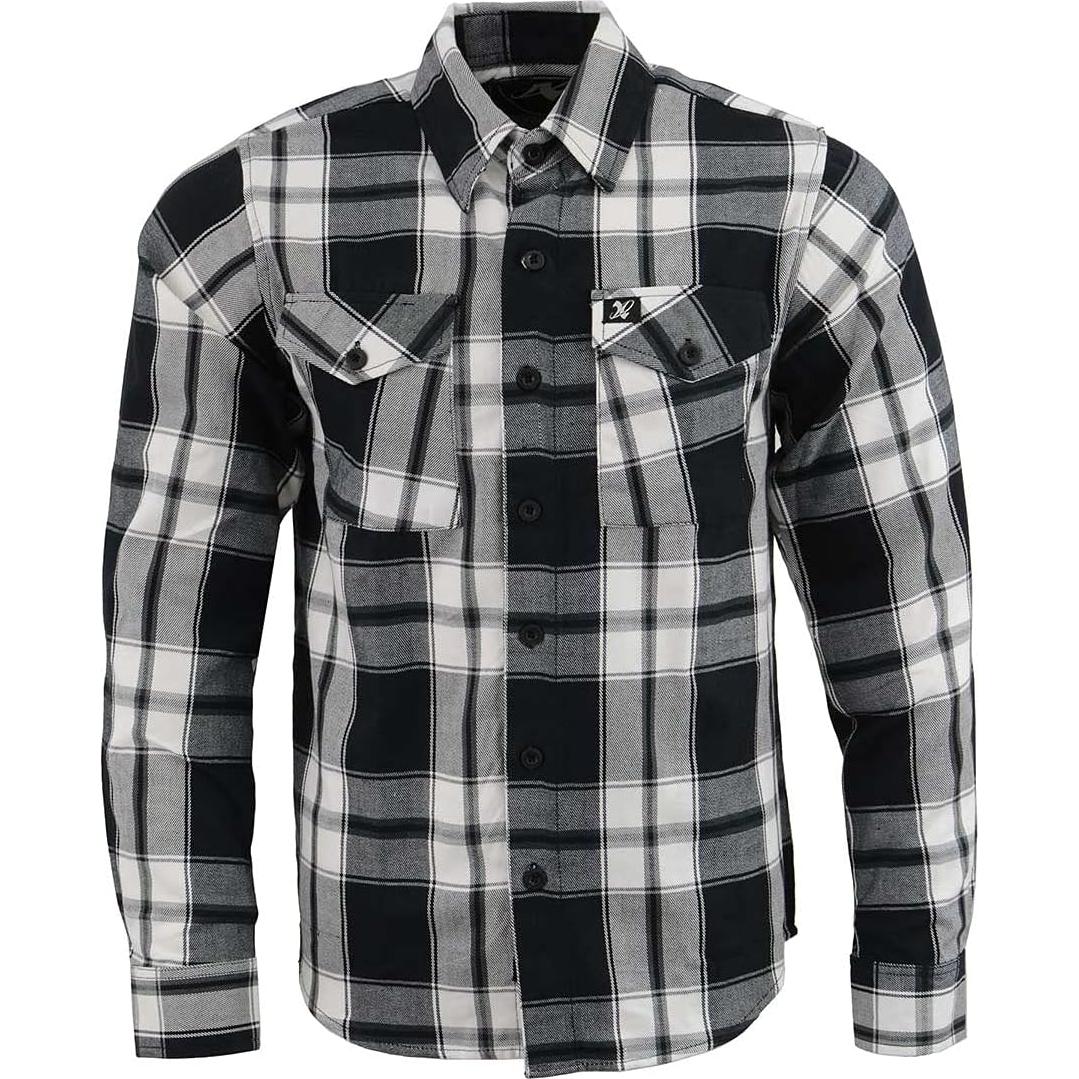 Camisa de Franela a Cuadros Hombre Milwaukee 100% Algodón