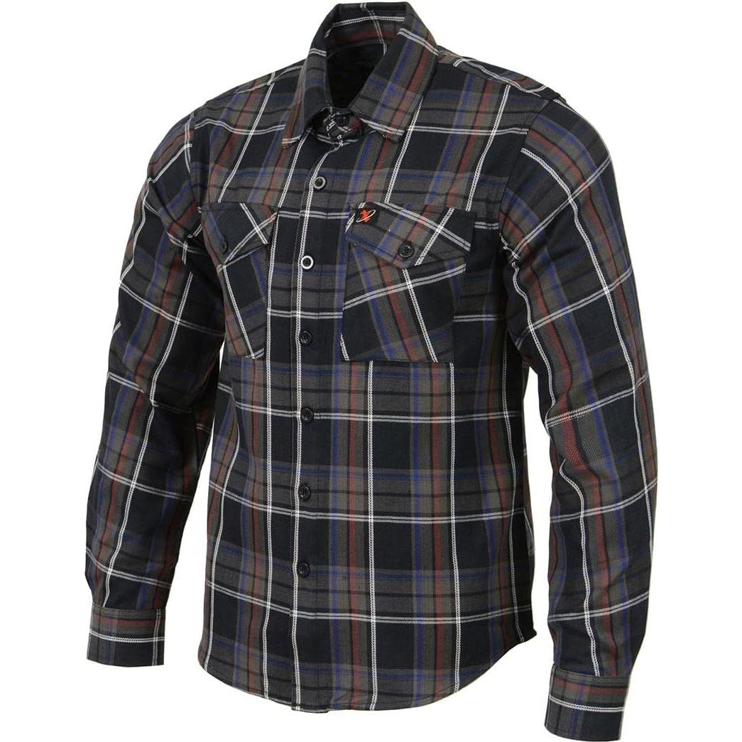 Camisa de Franela a Cuadros Hombre Milwaukee Leather XXL