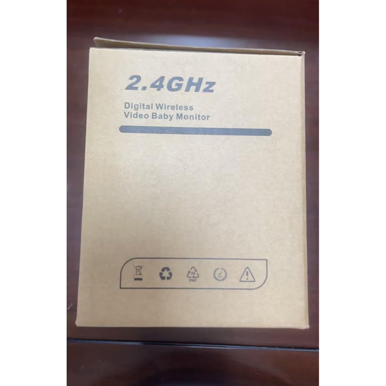 Monitor de Bebé Blemil 5" con 2 Cámaras y Audio Bidireccional