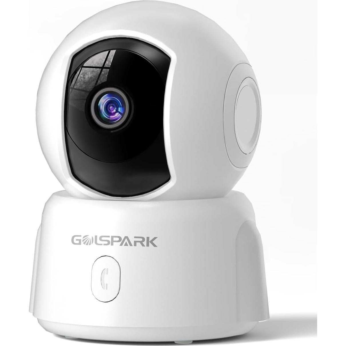 Cámara de Seguridad Interior GOLSPARK 2K con Audio Bidireccional