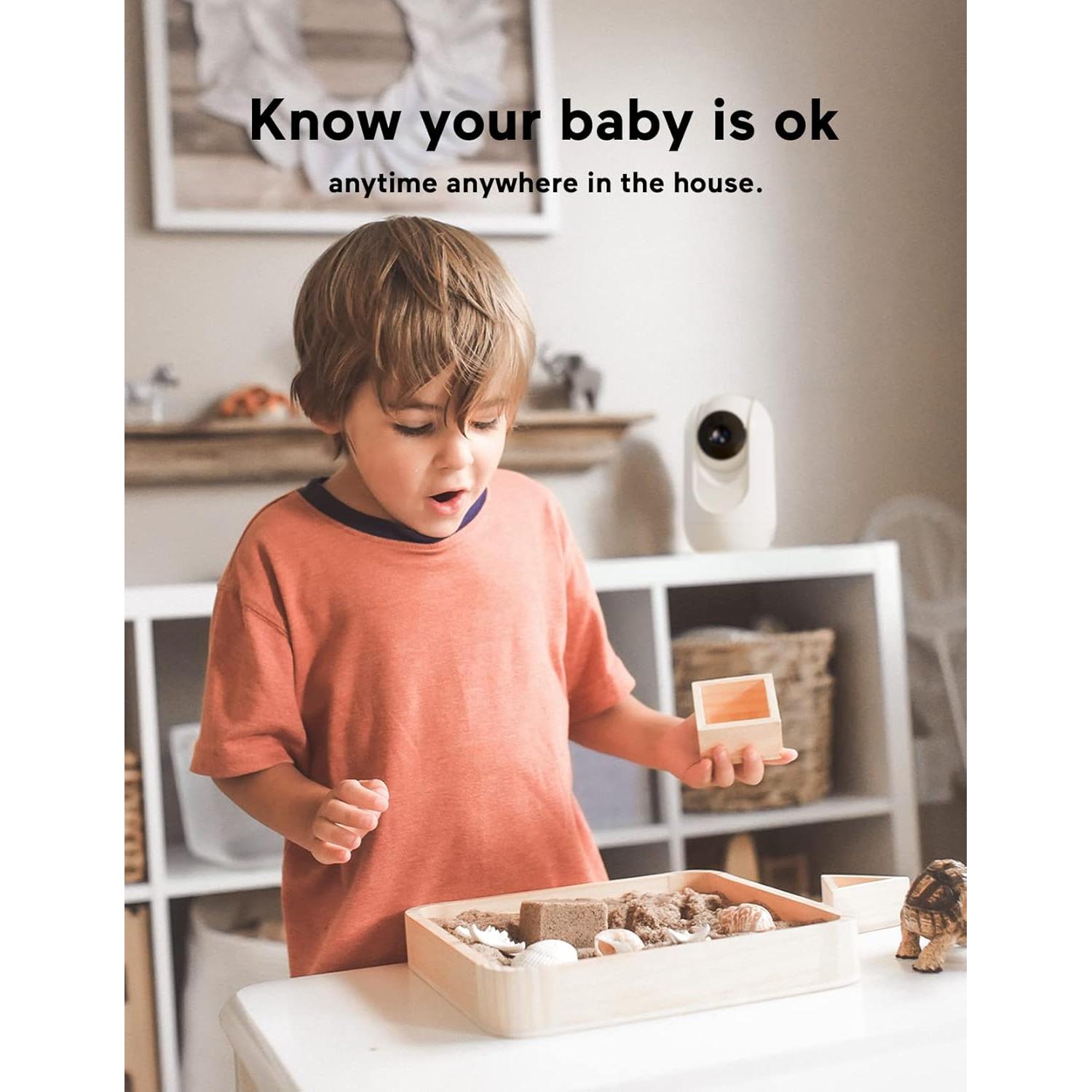 Cámara adicional Momcozy Baby Monitor BM01 HD 1080P con zoom