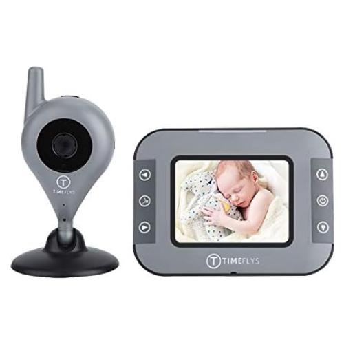 Monitor de Bebé TimeFlys C240v con Cámara y Audio 2.4"