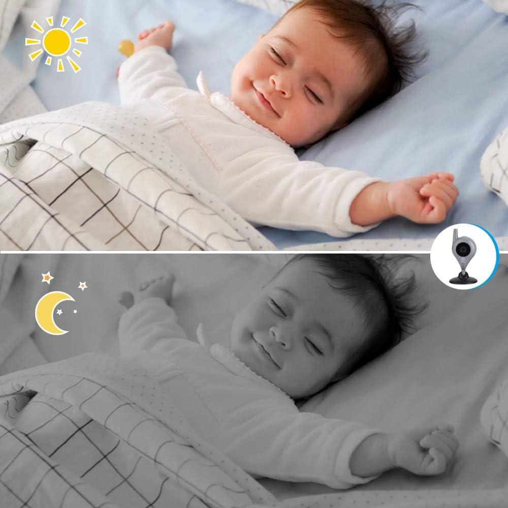 Monitor de Bebé TimeFlys C240v con Cámara y Audio 2.4"