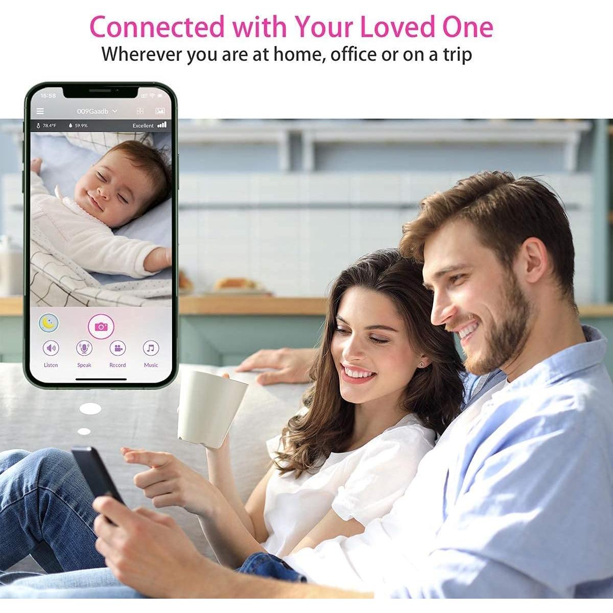 Monitor Inteligente para Bebés iBaby M8 2K con Proyector