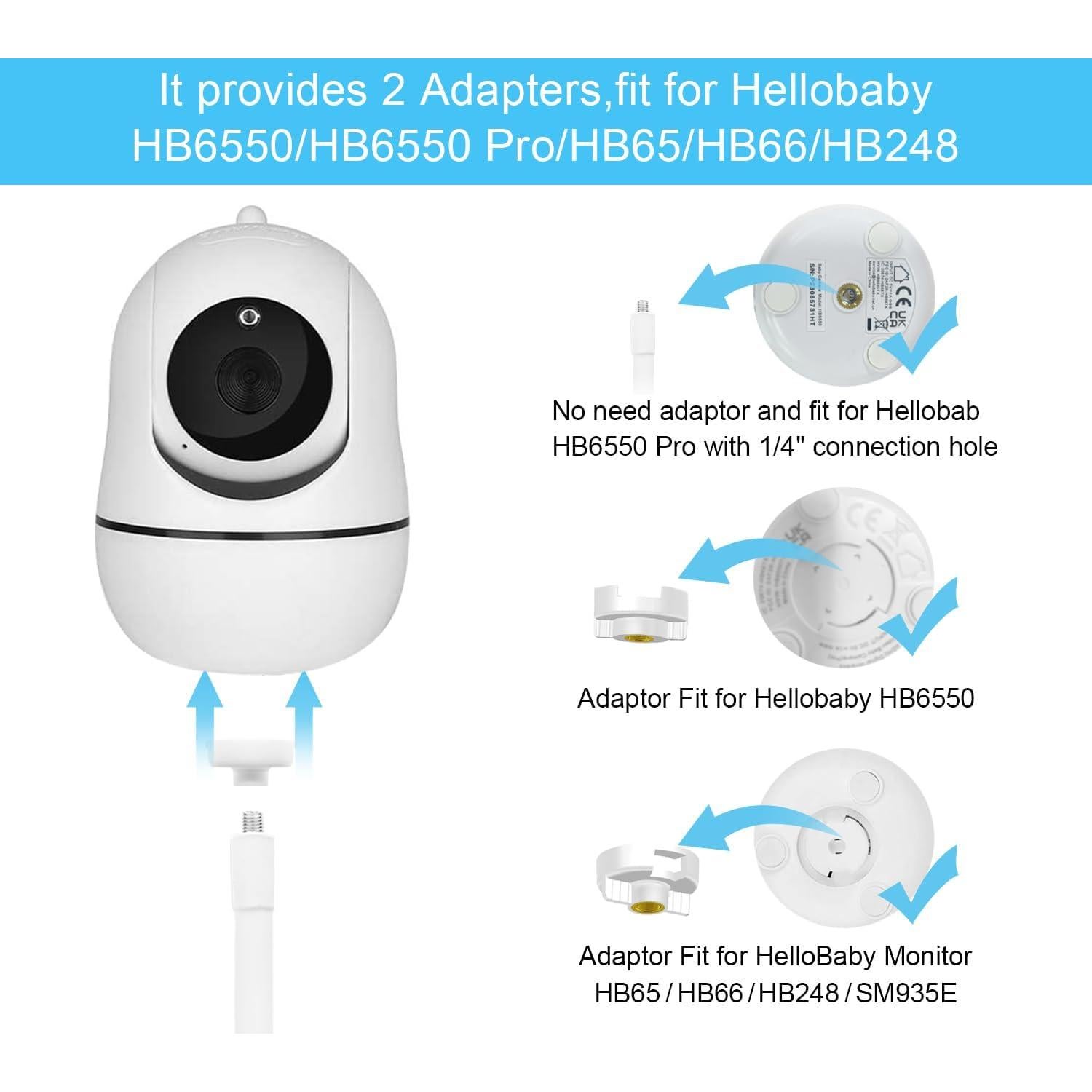 Soporte Ajustable para Monitor de Bebé SZAOYU 94-170cm