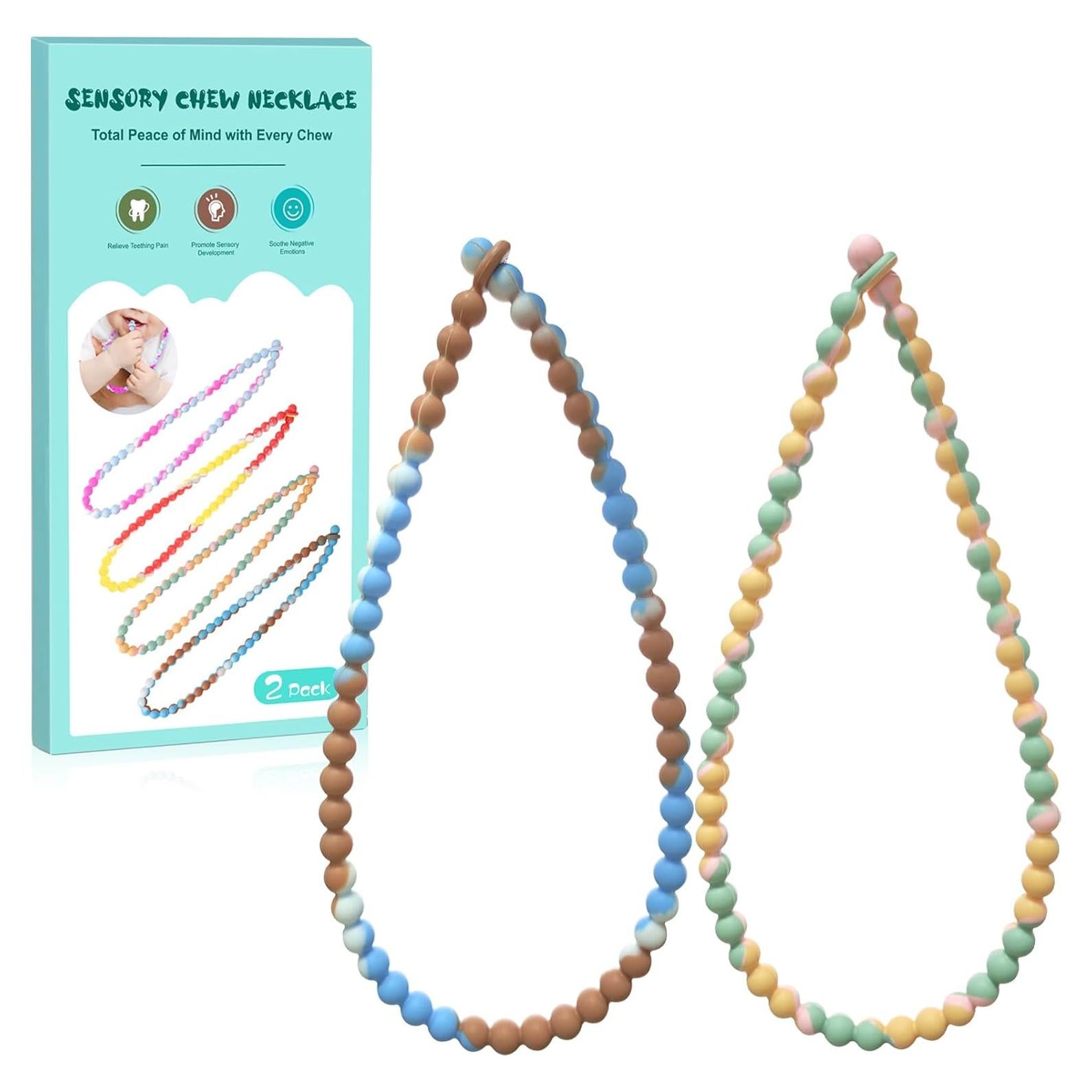 Collar de Dentición de Silicona para Bebé - Seguridad Integrada