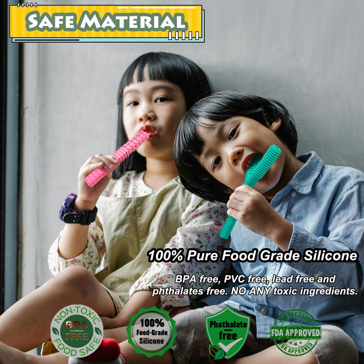 Juguetes Sensoriales de Silicona para Bebés - 5 Piezas Antibacterianas