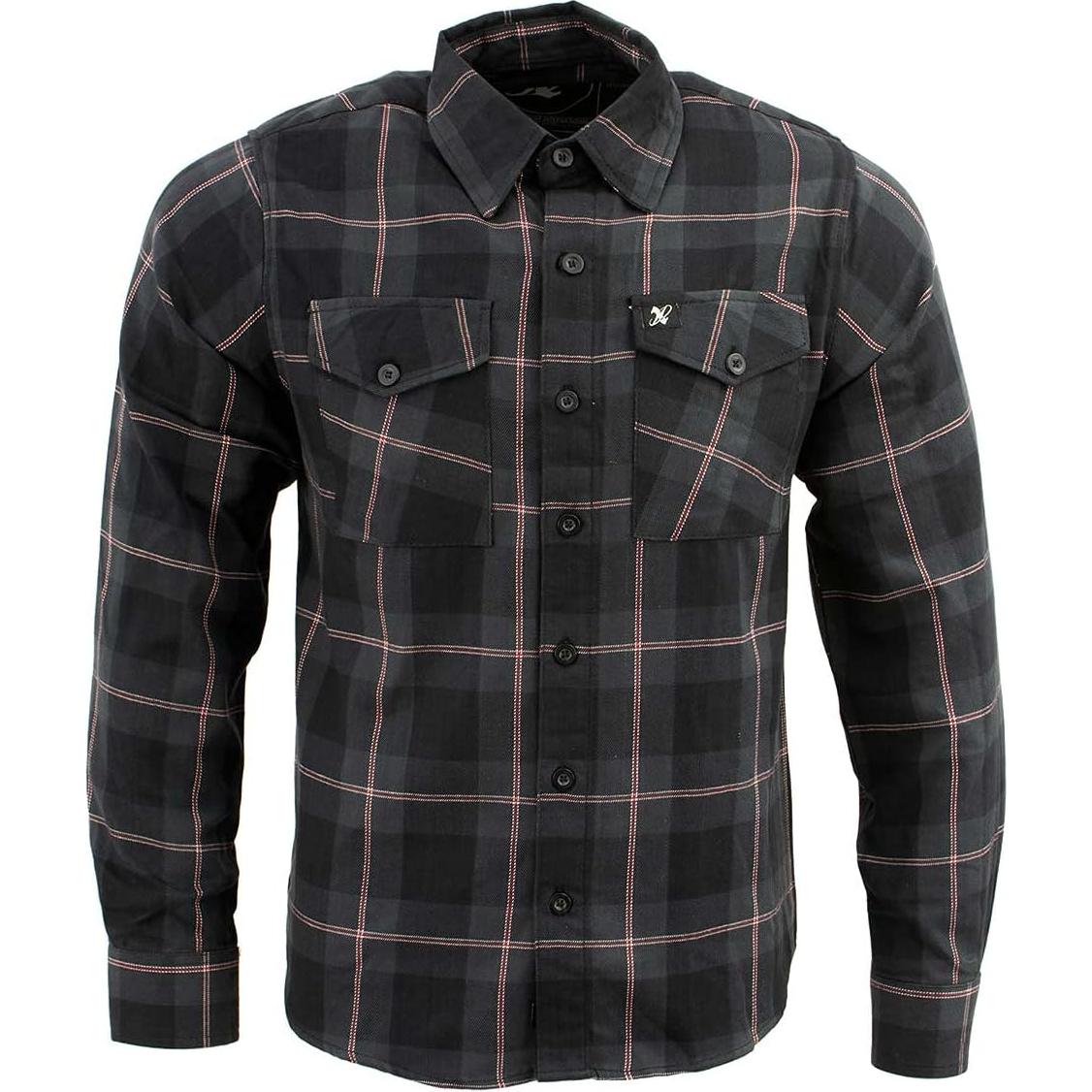 Camisa de Franela a Cuadros Hombre Milwaukee Leather Grande