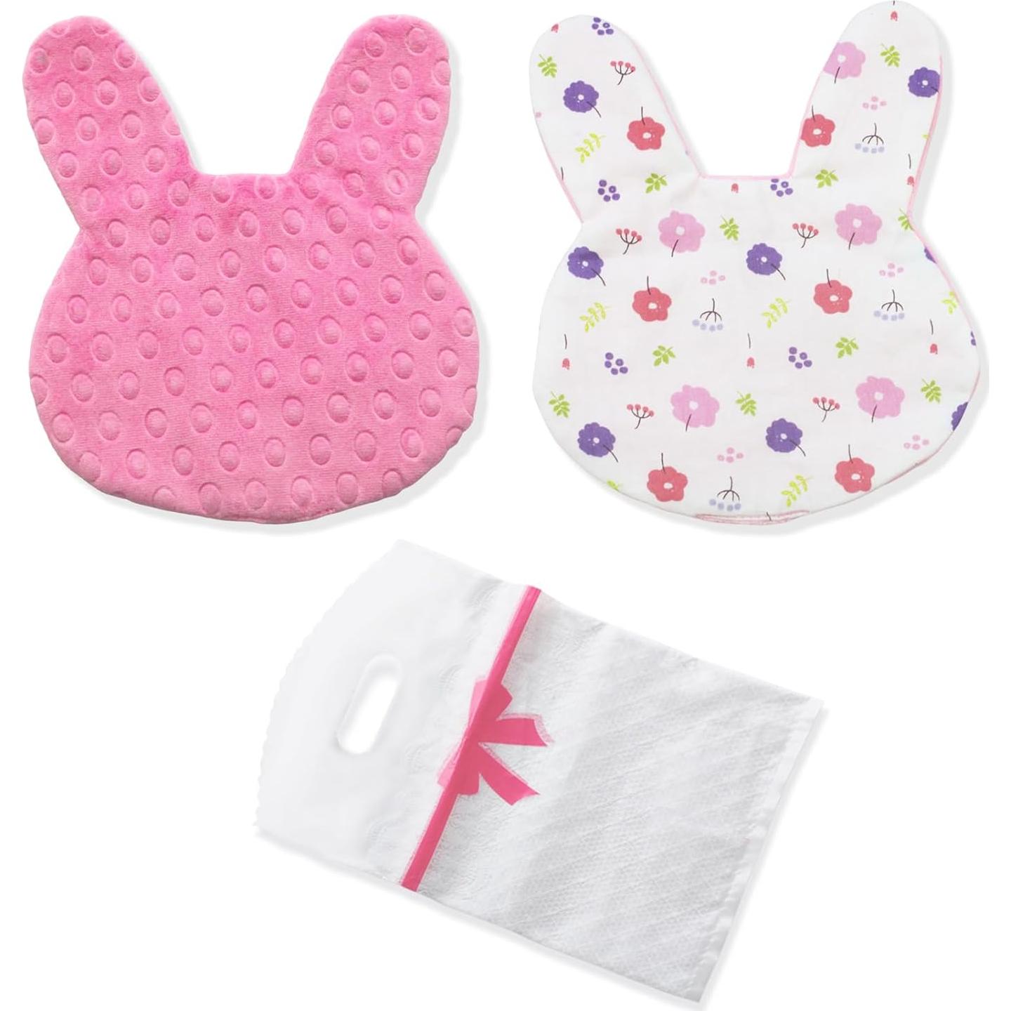 Paquete de 2 Conejos Aromatizados NICU Rosa - Confort para Bebés