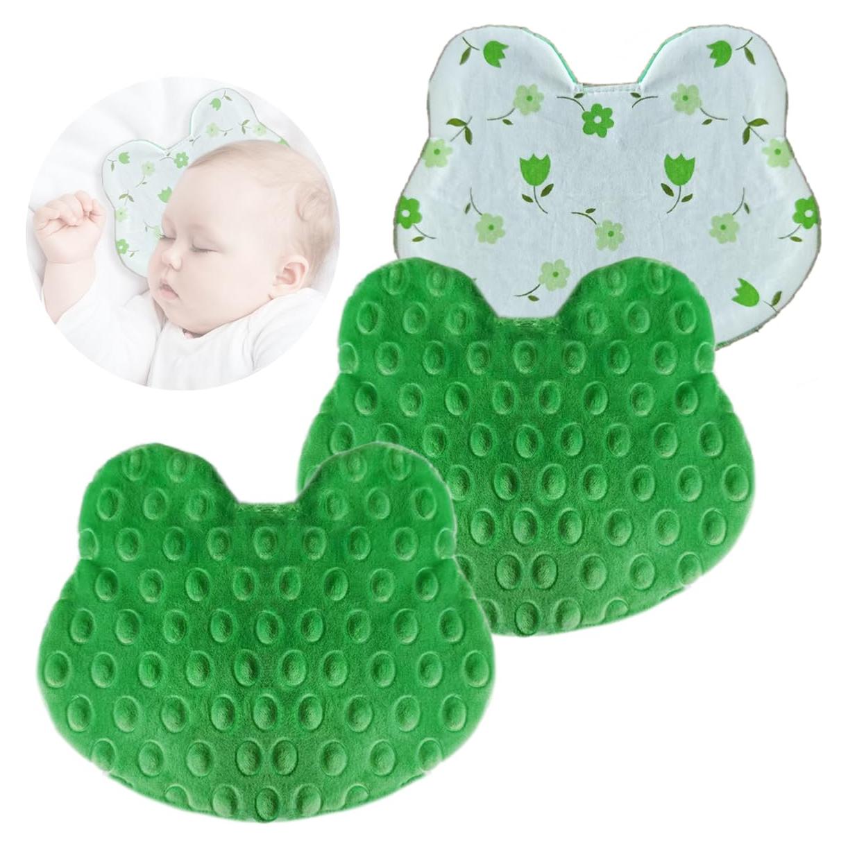 Paquete de 3 Almohadillas de Aroma para Bebés NICU - Verde